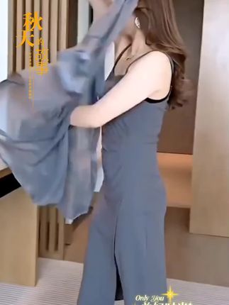 #创作灵感 #女装#吊带裙#套装#套装两件套