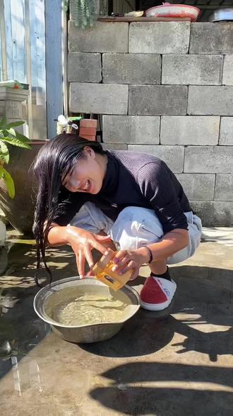 在家就可以给头发做护理了#蛋白霜#头发护理