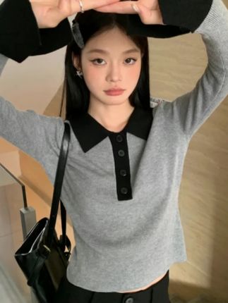 简约~#我的ootd穿搭 #高级感穿搭 #单穿内搭都好看的打底衫 #早秋上衣分享 #修身不紧身t恤