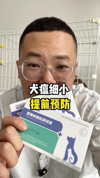 犬瘟细小及时检测 预防大于治疗#细小检测结果怎么看 #犬瘟检测 #新手养狗