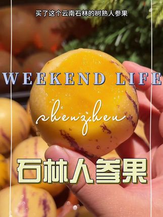 #人参果#水果#新鲜应季水果 #石林人参果