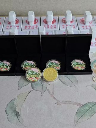 币载山河志,心藏凤凰山。以金属为媒,将奇峰叠翠、人文底蕴,凝练成可珍藏的时光印记。#凤凰山文创 #纪念币