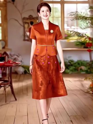 喜婆婚宴礼服#高端大气#喜宴礼服裙#精致优雅 #气质穿搭 #高级感满满