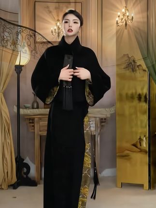 #女装 #春秋穿搭 #秋季穿搭 #国风古韵 #美出高级感 @DOU+小助手