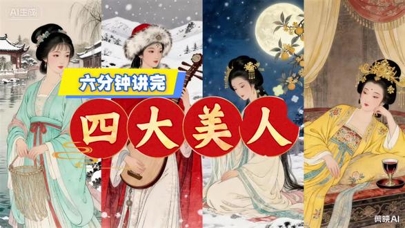 #上热门 #四大美女 #历史人物 #绝美@DOU+小助手