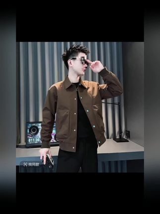 秋冬新款休闲潮流男士外套,经典百搭配