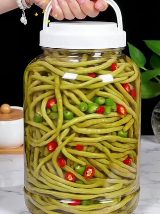 四川老坛酸豆角#酸豆角#四川老坛泡菜 #下饭神器 #舌尖上的味道 #开胃菜 @DOU+上热门 @DOU+小助手