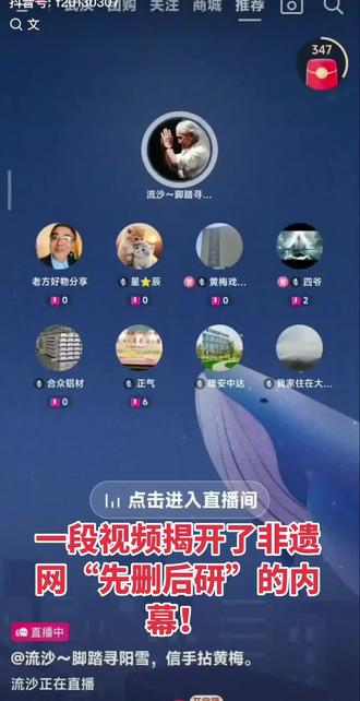 一段视屏揭开了非遗网“先删后研”的内幕!难怪非遗网黄梅戏的变动只有一家传承单位提前知晓,其他三家数月后才知晓!#黄梅戏 #黄梅戏起源于湖北黄梅县