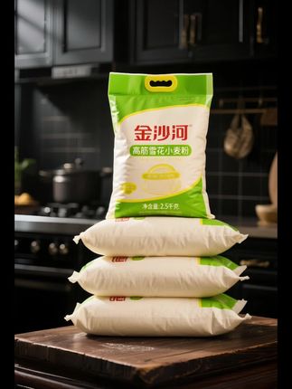 面食控速囤!金沙河高筋面粉太绝了 面食控速来集合!金沙河高筋雪花小麦粉10斤装必须冲!精选优质小麦磨制,粉质细得像雪,开袋就是浓郁麦香。高筋属性拉满,做面条Q弹爽滑不粘牙,包饺子皮薄耐煮不易破,蒸馒头更是蓬松又有嚼劲。 现在活动超给力,10斤大容量超实在。关键是对厨房小白超友好,揉面不粘手,发酵轻松出状态,新手也能做出好吃的面食! #金沙河面粉 #高筋面粉 #面食神器 #厨房必备 #超便宜