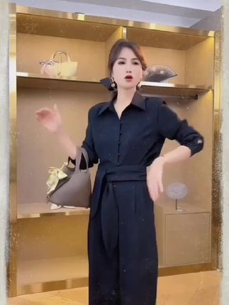 #上热门 #衬衫套装 #直筒裤套装 #套装 #套装两件套