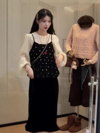 #秋天变时髦就从韩系穿搭开始 #早秋穿搭三分钟出门不是梦 #小个子秋冬穿搭 #温柔风穿搭 #普通衬衫如何穿出不普通感