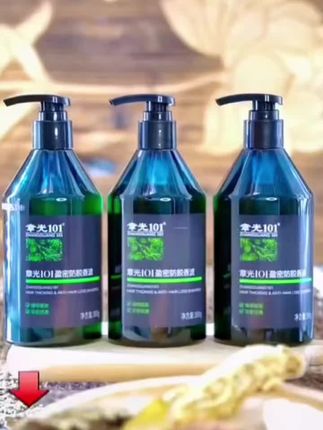 章光101防脱育发盈密香波洗发水减少脱发防断发 草本养发#防脱洗发水#家用好物#养发护发我有招
