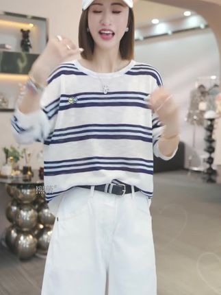 熙薇【嬉皮笑脸】2025夏季新款休闲天-丝+亚麻设计师上衣H3557#防晒罩衫 #防晒 #防晒衣 #上衣 #新款