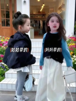 #生女儿就要这样穿 #高品质童装 #韩版穿搭 #舒适休闲 #女童穿搭