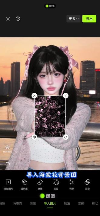 换个背景,氛围感不就来了吗?
#醒图 #醒图创作者 #海棠花背景图 #p图教程 #出片不用动脑