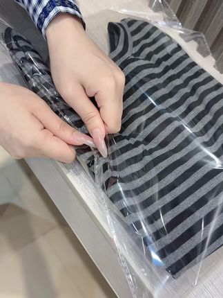不要拒绝不同风格的美,你不尝试,怎么知道自己怎么样更美~ #条纹控