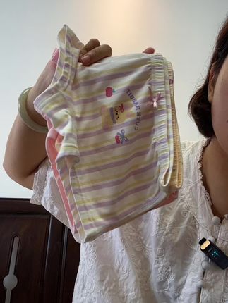 今天没文案,纯分享#高品质童装 #女宝穿搭 #宝妈分享 #女童内裤夏季 #超薄透气