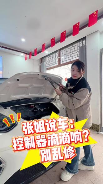 #创作灵感 #知识分享 #代步车 #干货分享 #避雷
张姐说车:控制器滴滴响?别乱修