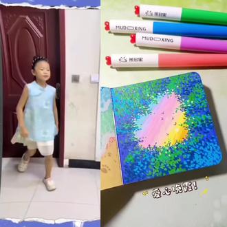 用各种数字画超级可爱的小动物,零基础也能画得好 #简笔画 #画画教程 #亲子互动