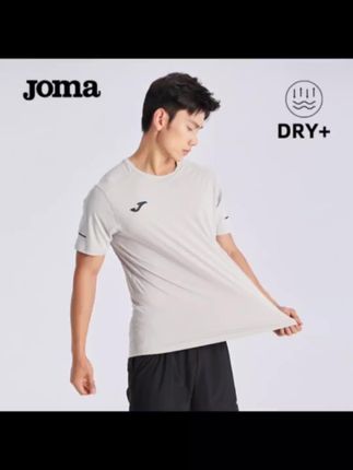 JOMA荷马【暴汗运动短袖】透气速干休闲跑步健身轻薄弹力圆领上衣#面料舒适透气 #休闲百搭#修身显瘦#简约时尚#夏季必备
