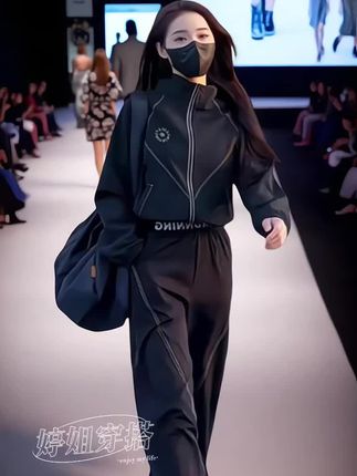 #简约时髦运动套装 #又美又飒 #气场全开 #高级感穿搭 #春秋穿搭