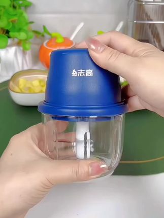 Chigo/志高电动料理机多功能绞肉小型钓鱼家用搅拌机蒜泥神器绞蒜#料理机#好物分享