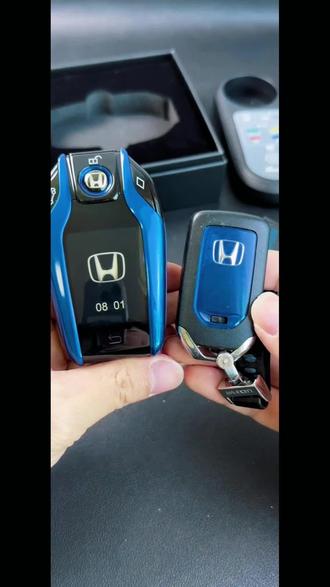 本田车钥匙完美升级改装#汽车钥匙#汽车知识#懂车帝#本田