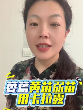 #农业种植#缺素#苗黄苗弱怎么办 #卡拉露