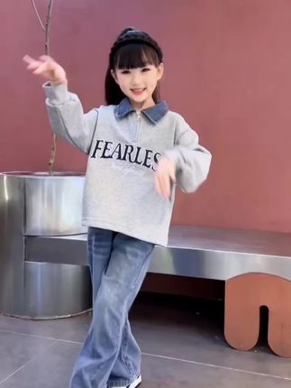 #女童卫衣#女童春秋卫衣#女童春秋穿搭#春秋穿搭#高品质童装
