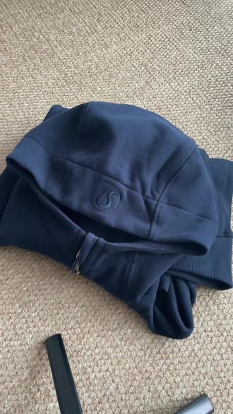 海军蓝大货测评#做衣服我是认真的 #大货开箱 #scuba卫衣 #lululemon