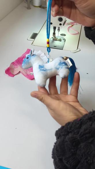 马上有钱马到成功挂件手工布艺制作diy挂件玩偶小马#玩具 #小马挂件#布艺玩偶教程