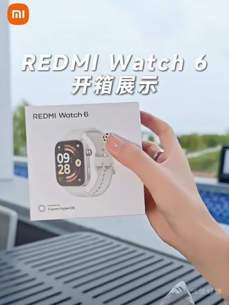 【新款上市】小米手表REDMI Watch 6,智能手表户外运动防水超薄大屏手表,小米Redmi Watch6红米手表运动跑步蓝牙通话血氧心率睡眠监测手表,红米Watch 6 长续航轻薄大屏多功能运动手表#腕事俱备 #红米watch6 #redmiwatch6 #小米手表 #智能手表