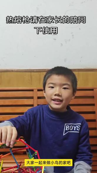 小鸟的家手工#手工制作