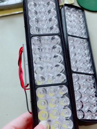 《拍一发二》45珠黑夜之光爆亮灯12v-84v通用车灯#车灯 #超便宜超划算