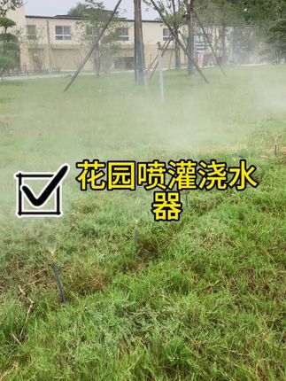 想要养花、种菜更轻松,就给院子里装上这个自动喷灌浇水器! 便宜又好用!#庭院#种菜#养花#别墅#农家小院