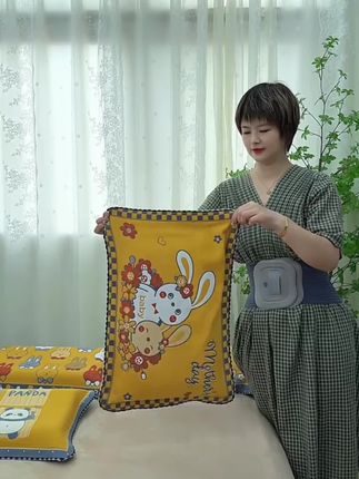 #枕套#儿童枕套#纯棉纱布枕套#面料柔软舒适 #家纺床上用品