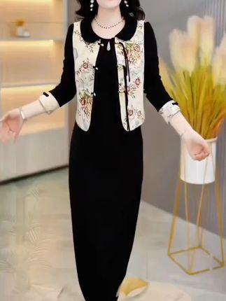 中式国风马甲背心新款复古盘扣唐装立领上衣外套坎肩洋气爆款马夹#中式国风马甲背心新#@DOU+小助手
