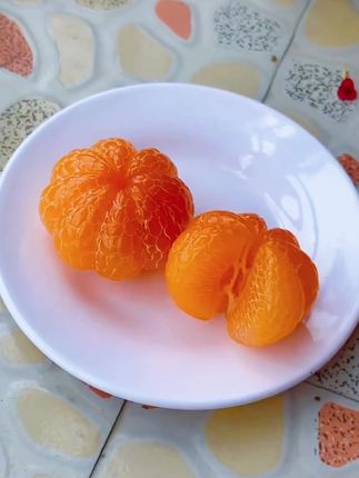 寿山石田黄石橘子手把件把玩件文玩盘玩橘子摆件工艺品礼品#每日分享 #强烈推荐 #盘它 #田黄石 #手把件