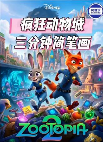 ❤️💛💙贝特尔三分钟趣味简笔画
💕疯狂动物城第六弹———狸宝·梅普迪!这位狂热的城市探险爱好者,不仅是动物城的百事通,更是朱迪与尼克破案的“最强辅助”🔍!
一起来画画看吧#专业美术教育#少儿简笔画#疯狂动物城2