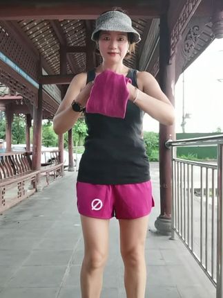 男女运动跑步健身夏季薄款冷感护腕手腕擦汗巾吸汗护套毛巾手腕巾#吸水性好