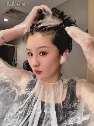 白发染发怎么办用这款植华士植萃染发膏回头率超高,自己在家就能染#遮盖白发 #染发膏 #染发剂 #泡泡染