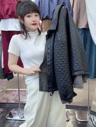 #每日穿搭每日 #街拍时尚穿搭 #服装小店 #潮酷穿搭 #新衣试穿