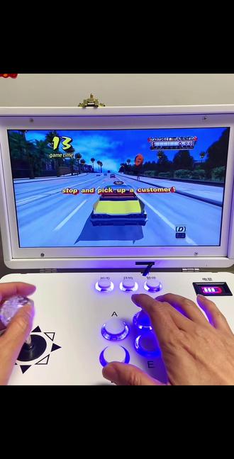 一体摇杆游戏机最重要的还是游戏体验感#街机游戏 #80后 #怀旧 #摇杆游戏机 #童年街机