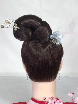 #快速精致出行#中国🇨🇳风汉服#发形#隐形碎发炸毛#涨知识