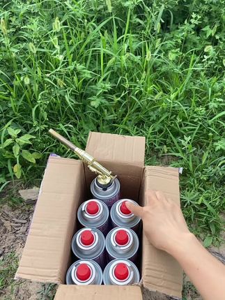 久烧不烫手喷枪烧烤点碳卡式通用户外露营烹饪便携式融金炉具点火#便携式点火器#喷枪加气罐 #烧猪毛神器 #久烧不烫喷枪#上热门