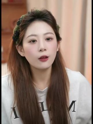 褶皱木耳边串珠高颅顶发箍防滑洗脸发箍碎发整理#发箍 #好看又时尚#洋气减龄