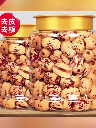 郝邵文推荐 新疆去皮去核红枣400g/罐营养即食煮粥煲汤辅食软糯香甜健康#去核红枣#新疆红枣#去皮红枣#红枣#软糯红枣