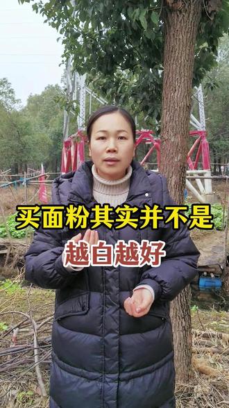 面粉并不是越白越好!#面粉 #自磨面粉 #纯天然绿色食品 #健康 #我为家乡农产品代言