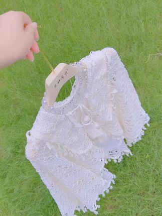 针织流苏披肩#视频同款在商品橱窗 #爆款热卖中谁穿谁好看