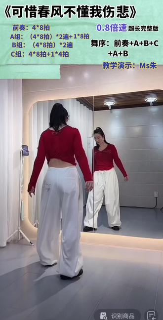 广场舞《可惜春风不懂我伤悲》 超长完整版 0.8倍速跟练 舞蹈原创:Ms朱、海兰
视频来自:Ms朱老师 教学课堂